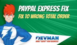 Paypal Express total wrong FIX