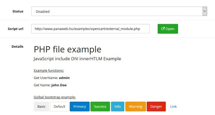 External Admin Module