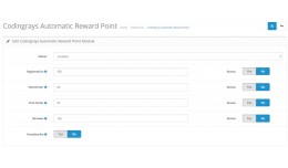 Clickrays Best Automatic Reward Points Module