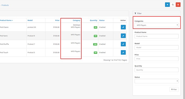 Filter product by category in admin 3.x.x