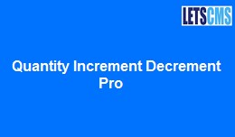 Quantity Increment Decrement Pro