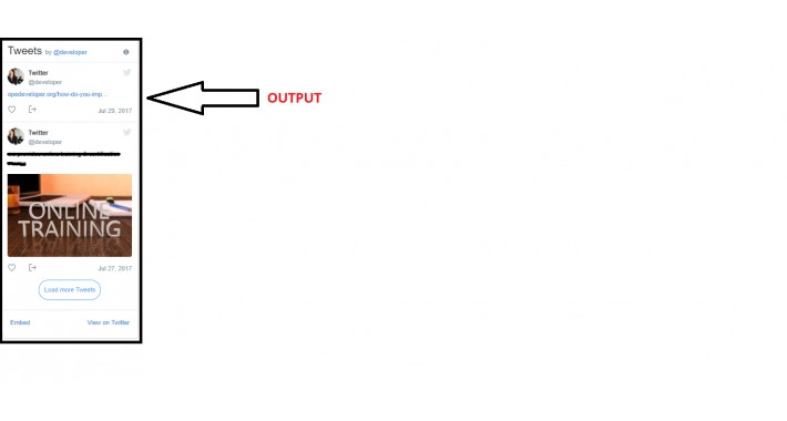 Twitter Feed - opencart-2.0.0.0
