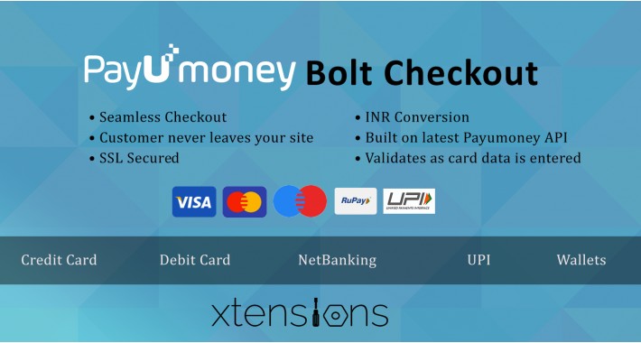 Xtensions Payumoney Bolt Payment Gateway