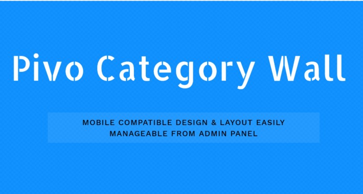 Category Wall for 3x (Responsive)