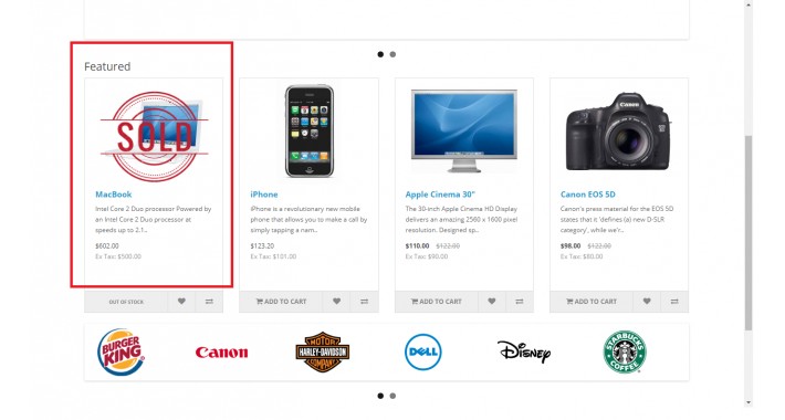 Add to Cart Enable Disable Out of Stock Product
