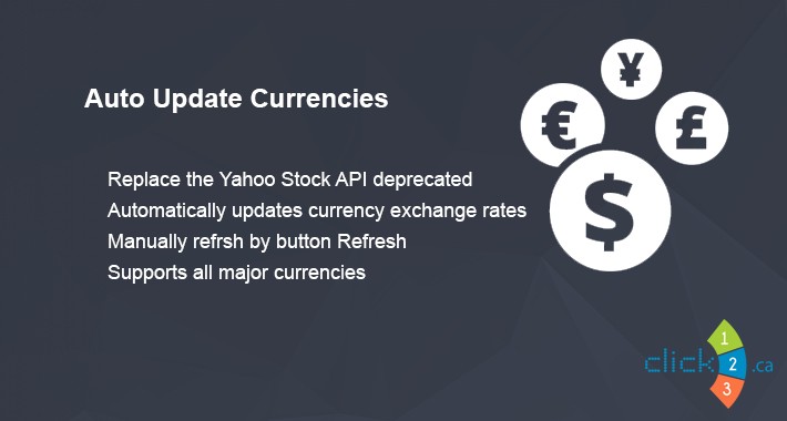 Automatic currencies update & FIX