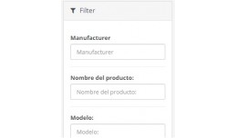 Filter by Manufacturer On Product Admin