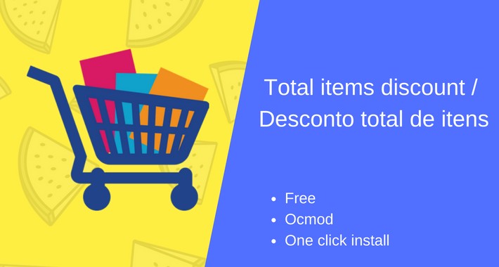 Desconto total de itens / Total items discount