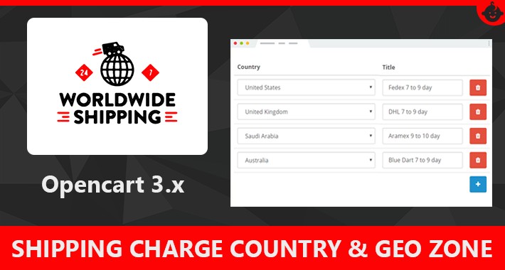 Shipping Charge Country and Geo Zone For3.x By Sainent