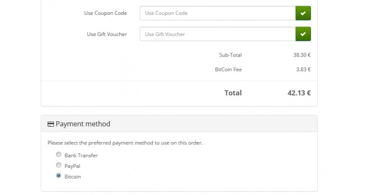 BitCoin Fee