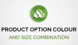 Product Option Colour & Size Combination