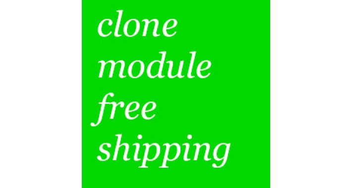 clone module free shipping
