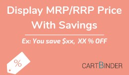 Show Actual Price - MRP - RRP - With Discount Ca..