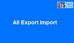 All Export Import