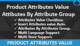 Product Attribute Value Auto Insert By Sainent