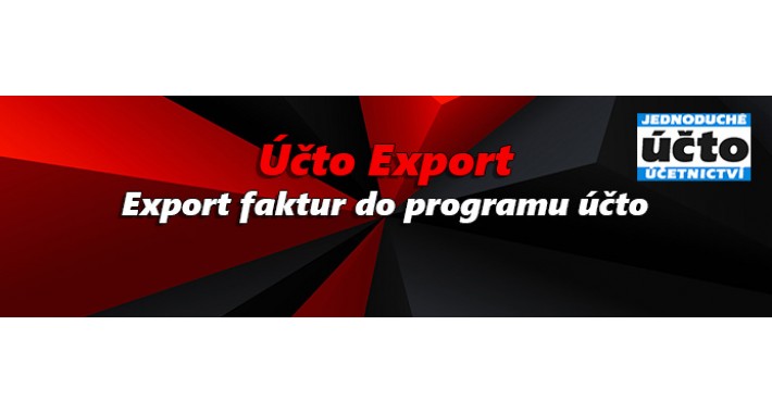 Účto - export objednávek