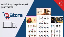 3store OpenCart 3.X Website Template(Watch,flowe..