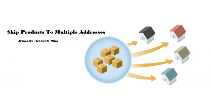 Ship Products To Multiple Addresses (Members Only)
