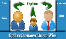 Product Option Value Customer Group Wise
