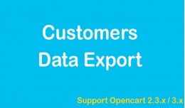 Customers Data Export