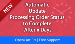 Automatic Complete Order After x Days