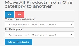 Move All Products From One Category To Another 3.x
