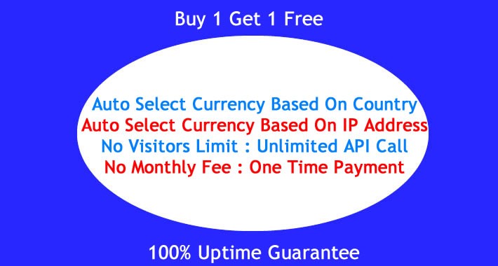 Auto Select Currency Based On IP / Based On Shipping Country