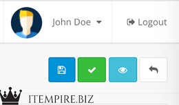 Apply and View Buttons in Admin Panel