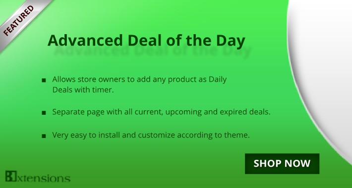 Advanced Deal of the Day