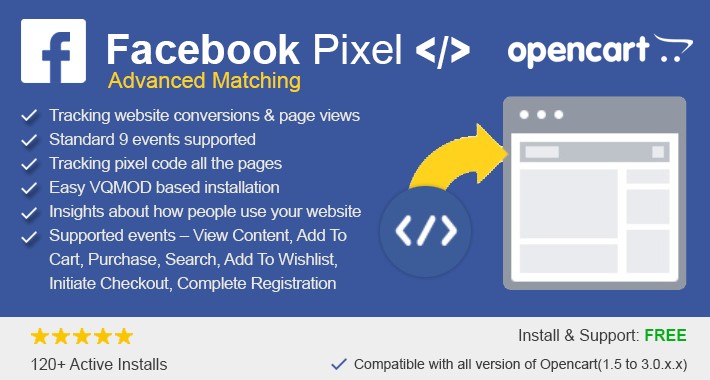 [Advance] - Facebook Pixel Code ~ 27% Increase conversions - 4k