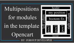 Custom positions in layouts Opencart