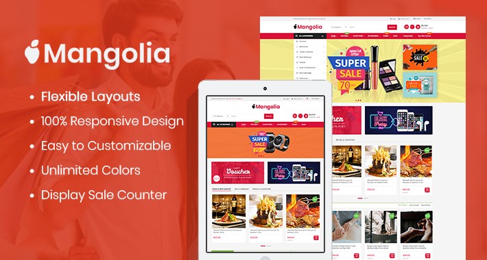 Mangolia - The Clean & Multipurpose OpenCart 3 Template