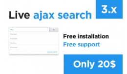 Live ajax search - simple and fast sollution!