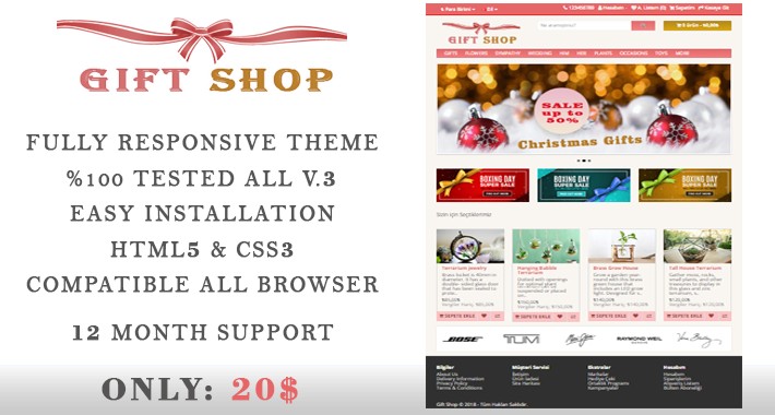 Gift Shop Theme