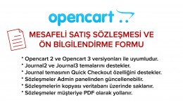 Mesafeli Satış Sözleşmesi OCMOD