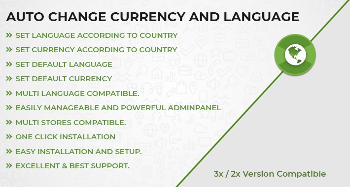 Auto Change Currency And Language By Customer IP