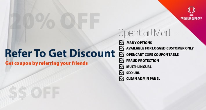 Refer To Get Discount Coupon