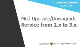 Module Upgrade / Downgrad Service From 2x to 3.x