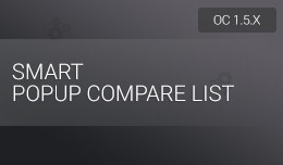 Smart Popup Compare List