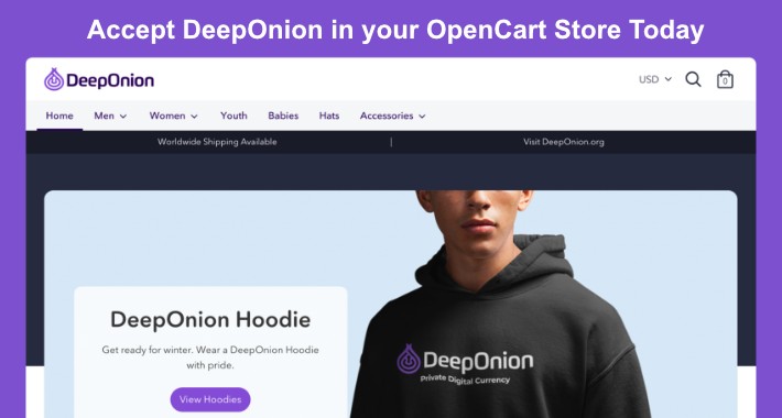 DeepOnion Payment Plugin - Private Bitcoin Alternative