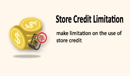 Store Credit Limitation