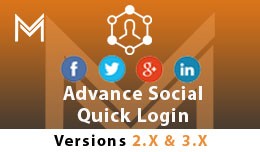 Advance Social Quick Login/ Signup