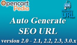 Opencart Multilingual  SEO URL Auto Generator