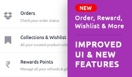 New Dashboard,Order,Wishlist & More With Man..