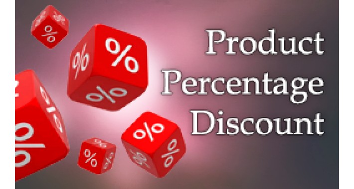 Product Percentage Discount
