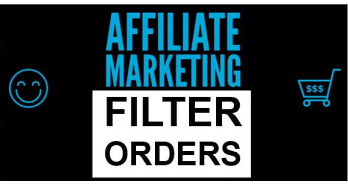 Order filter by Partner & info page