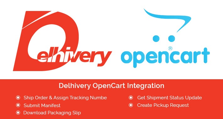 Delhivery Lastmile Open Cart Integration