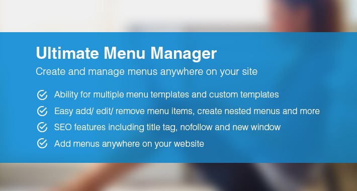 Create and Manage Menu Items