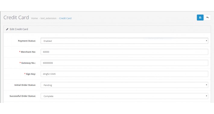CCavenue Opencart