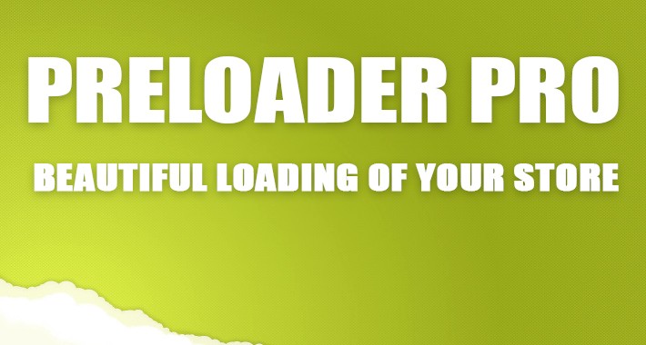 Preloader Pro - beautiful loading of Your store